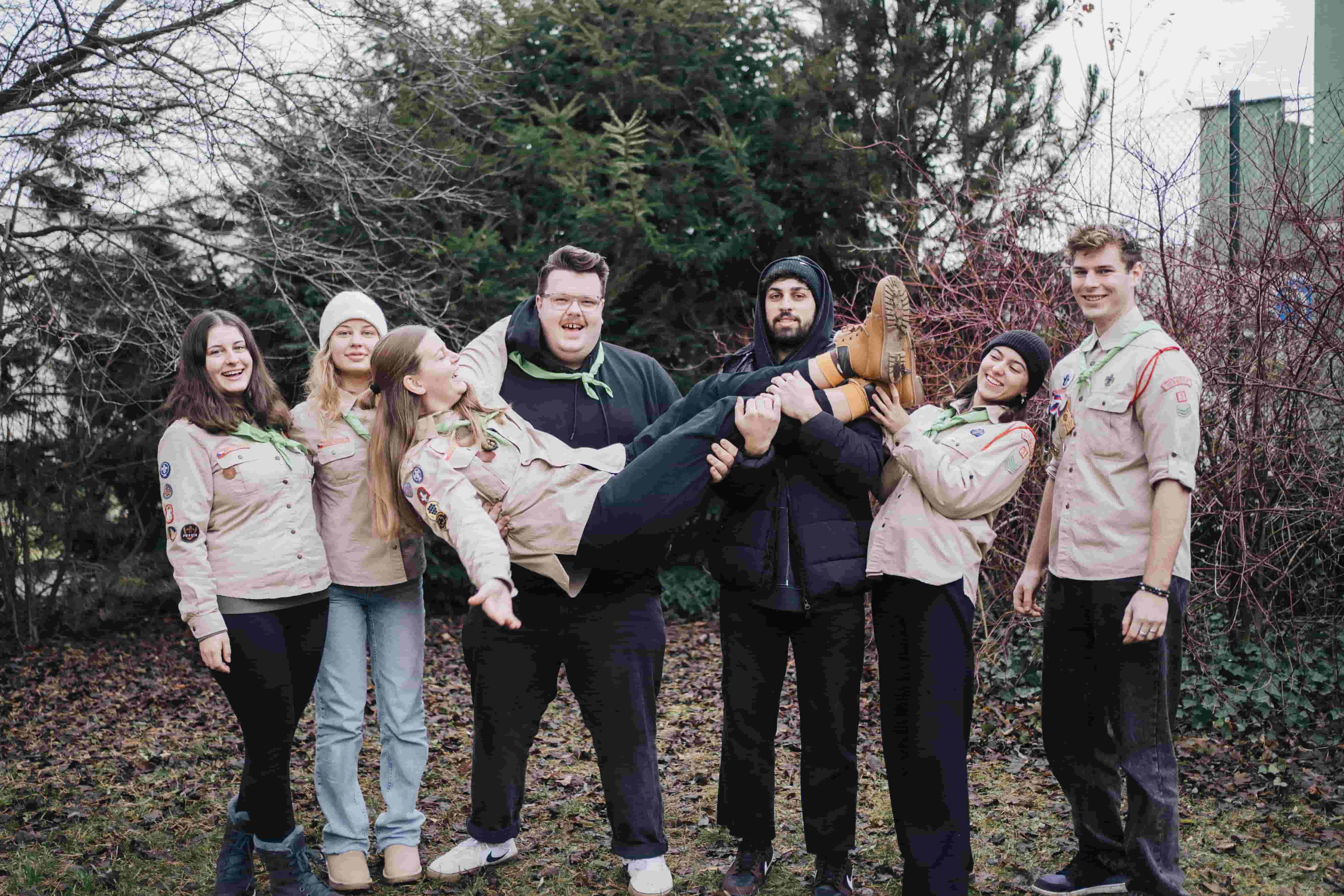 Tým rádcovského kurzu Pyramida